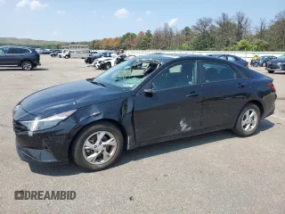 2021 Hyundai Elantra SE with VIN KMHLL4AG8MU165568, listed as a Copart auction lot 63586155 with 25,298 mi miles and Salvage title. Bid and sale history available at DreamBid. Image 1.