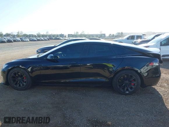 2020 Tesla Model S Long Range with VIN 5YJSA1E24LF381878, listed as a IAAI auction lot 41965340 with 47,468 mi miles. Bid and sale history available at carsss.com. Image 14.