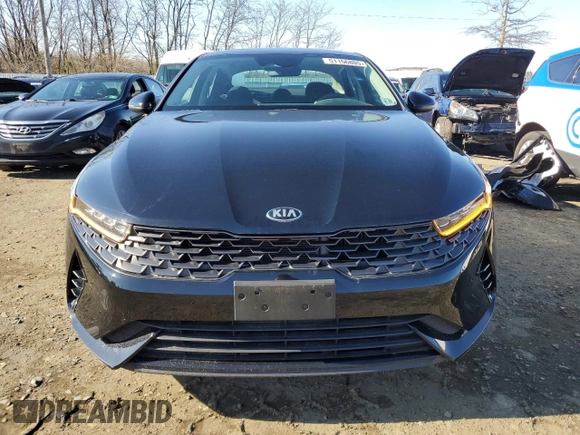 2021 Kia K5 LXS with VIN 5XXG14J24MG004513, listed as a Copart auction lot 51156805 with 22,469 mi miles and Salvage Title. Bid and sale history available at carsss.com. Image 5.