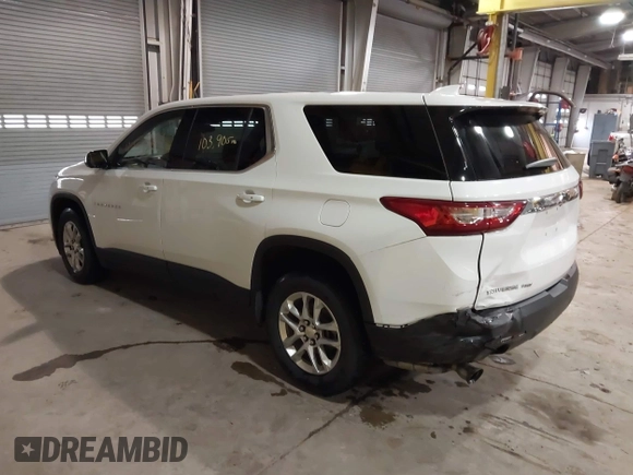 2019 Chevrolet Traverse LS with VIN 1GNEVFKW0KJ160976, listed as a IAAI auction lot 41545691 with 103,905 mi miles. Bid and sale history available at carsss.com. Image 3.