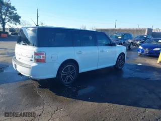 2014 Ford Flex SEL with VIN 2FMGK5C81EBD21053, listed as a IAAI auction lot 41397411 with 179,800 mi miles. Bid and sale history available at carsss.com. Image 4.
