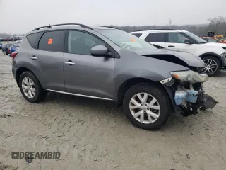 2013 Nissan Murano S with VIN JN8AZ1MUXDW201084, listed as a Copart auction lot 42622385 with 164,590 mi miles and Salvage Title. Bid and sale history available at carsss.com. Image 4.