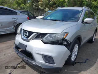 2014 Nissan Rogue SV with VIN 5N1AT2MTXEC838341, listed as a IAAI auction lot 42041538 with 177,311 mi miles and . Bid and sale history available at DreamBid. Image 6.