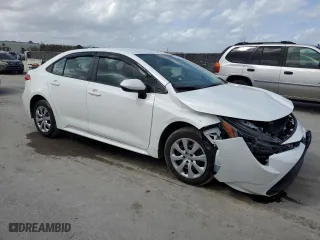 2024 Toyota Corolla LE with VIN 5YFB4MDEXRP208609, listed as a Copart auction lot 47247775 with 10,124 mi miles and Salvage Title. Bid and sale history available at carsss.com. Image 4.