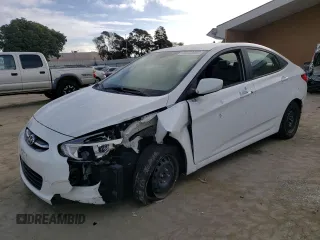 2017 Hyundai Accent SE with VIN KMHCT4AEXHU171585, listed as a Copart auction lot 75703923 with Not Provided miles. Bid and sale history available at carsss.com. Image 1.
