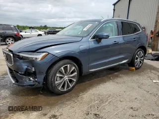 2022 Volvo XC60 Inscription Expression with VIN YV4H60DZ2N1070057, listed as a Copart auction lot 54915815 with 57,559 mi miles and Salvage title. Bid and sale history available at DreamBid. Image 1.