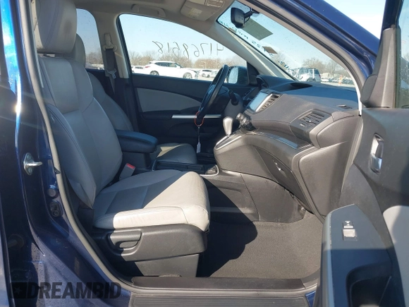 2015 Honda CR-V EX-L with VIN 2HKRM3H73FH515763, listed as a IAAI auction lot 41768518 with 117,872 mi miles. Bid and sale history available at carsss.com. Image 5.