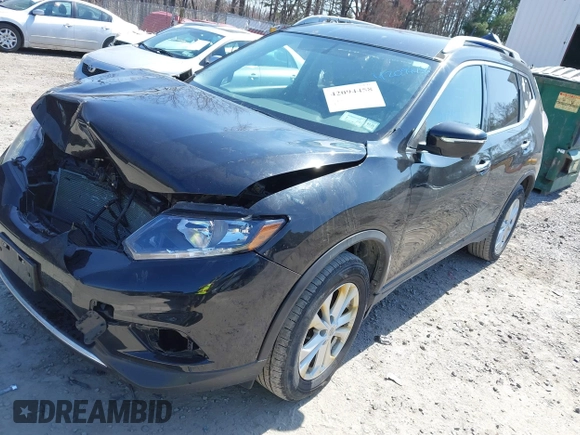 2016 Nissan Rogue SL with VIN 5N1AT2MV9GC889401, listed as a IAAI auction lot 42094458 with 186,546 mi miles and . Bid and sale history available at DreamBid. Image 17.