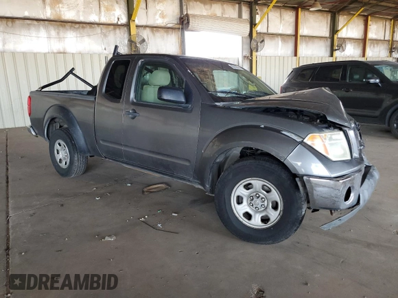 2005 Nissan Frontier SE with VIN 1N6AD06U85C440652, listed as a Copart auction lot 66146454 with 219,061 mi miles and Salvage title. Bid and sale history available at DreamBid. Image 4.