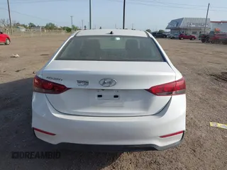 2022 Hyundai Accent SE with VIN 3KPC24A69NE169448, listed as a IAAI auction lot 41849350 with 17,802 mi miles. Bid and sale history available at carsss.com. Image 16.