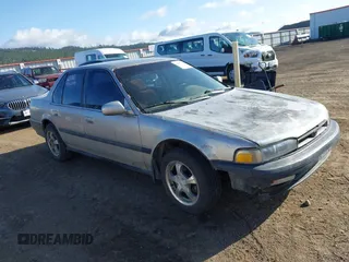 1991 Honda Accord LX with VIN JHMCB7656MC028293, listed as a IAAI auction lot 41992201 with 191,514 mi miles. Bid and sale history available at carsss.com. Image 1.