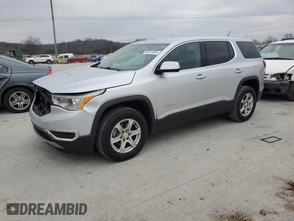 2017 GMC Acadia SLE with VIN 1GKKNKLA2HZ112465, listed as a Copart auction lot 86151634 with 147,100 mi miles and Salvage Title. Bid and sale history available at DreamBid. Image 1.