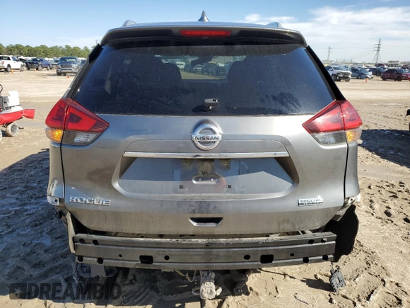 2020 Nissan Rogue SV with VIN JN8AT2MT4LW004148, listed as a Copart auction lot 43545745 with 116,373 mi miles and Salvage Title. Bid and sale history available at carsss.com. Image 6.