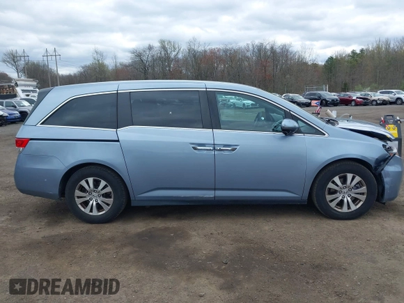 2014 Honda Odyssey EX with VIN 5FNRL5H46EB016800, listed as a IAAI auction lot 42048768 with 144,677 mi miles and . Bid and sale history available at carsss.com. Image 13.