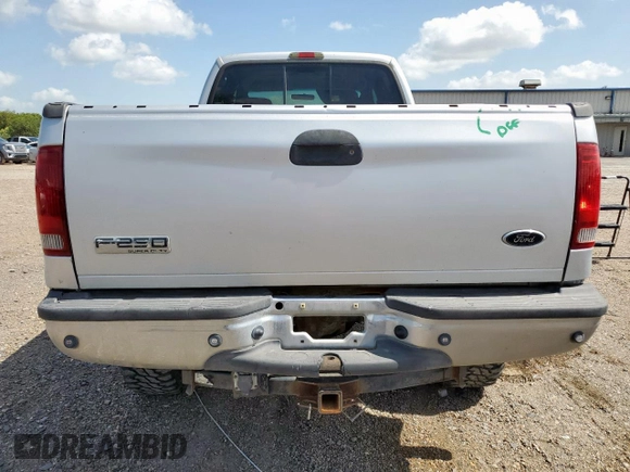 2006 Ford F-250 XL with VIN 1FTSW21P46EA13683, listed as a Copart auction lot 61142045 with 164,699 mi miles and Salvage title. Bid and sale history available at DreamBid. Image 6.