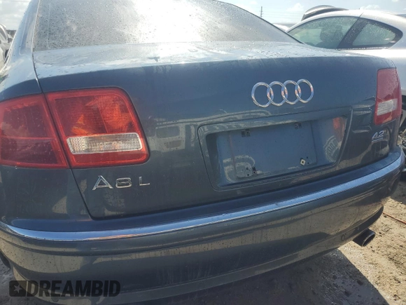 2006 Audi A8 4.2L with VIN WAUML44E36N007829, listed as a Copart auction lot 76658814 with 99,248 mi miles and Non repairable. Bid and sale history available at DreamBid. Image 6.