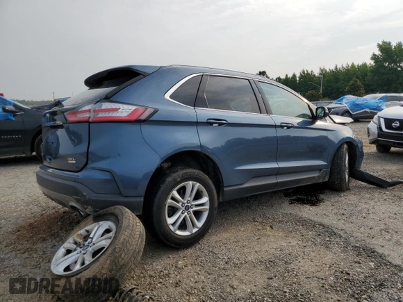 2019 Ford Edge SEL with VIN 2FMPK3J96KBC24295, listed as a Copart auction lot 59392235 with 112,075 mi miles and Salvage title. Bid and sale history available at DreamBid. Image 3.