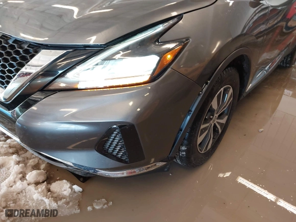 2020 Nissan Murano SV with VIN 5N1AZ2BS2LN133558, listed as a IAAI auction lot 41289350 with 87,348 mi miles. Bid and sale history available at carsss.com. Image 17.