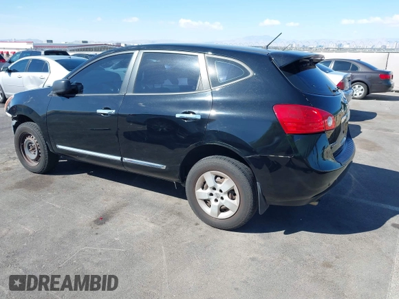 2013 Nissan Rogue S with VIN JN8AS5MV4DW601727, listed as a IAAI auction lot 41940202 with 191,658 mi miles and . Bid and sale history available at DreamBid. Image 3.