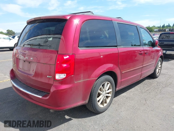 2015 Dodge Grand Caravan SXT with VIN 2C4RDGCG5FR600007, listed as a IAAI auction lot 42212626 with 81,864 mi miles and . Bid and sale history available at DreamBid. Image 4.