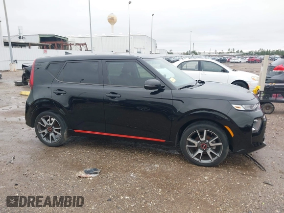 2021 Kia Soul GT-Line with VIN KNDJ63AU4M7138014, listed as a IAAI auction lot 41271237 with 43,124 mi miles and . Bid and sale history available at DreamBid. Image 13.
