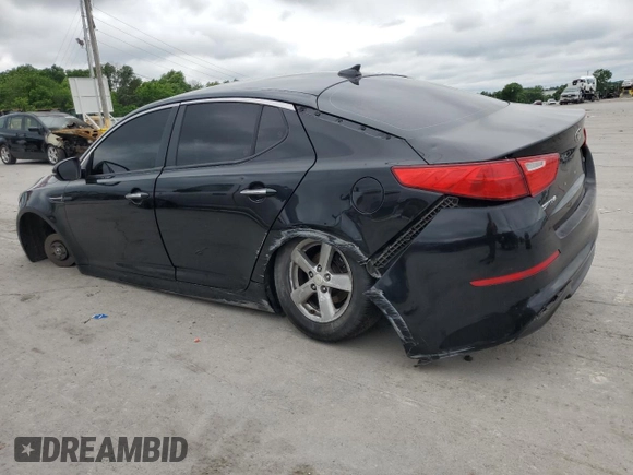 2015 Kia Optima LX z VIN 5XXGM4A78FG439623, wystawiony jako Copart lot #56041285 z przebiegiem 185 636 mil mil oraz Czysty tytuł • Clean title. Historia ofert i sprzedaży dostępna na DreamBid. Obrazek 2.