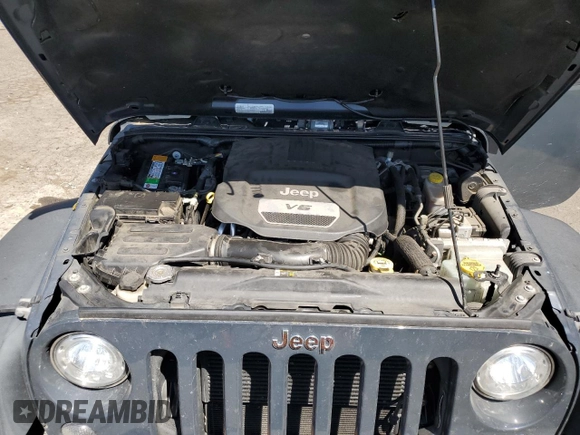 2017 Jeep Wrangler Unlimited Rubicon z VIN 1C4BJWFG6HL724069, wystawiony jako Copart lot #55773055 z przebiegiem 64 515 mil mil oraz Szkoda całkowita • Salvage title. Historia ofert i sprzedaży dostępna na DreamBid. Obrazek 12.