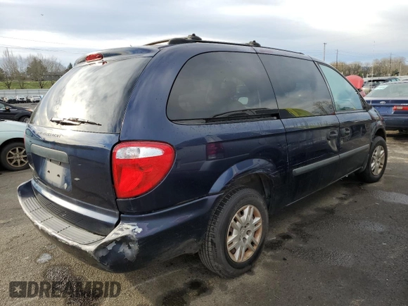 2005 Dodge Caravan SE with VIN 1D4GP24RX5B283570, listed as a Copart auction lot 87555195 with 71,193 mi miles and Salvage Title. Bid and sale history available at DreamBid. Image 3.
