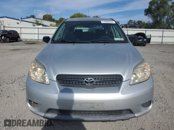 2008 Toyota Matrix STD with VIN 2T1KR32E48C699904, listed as a Copart auction lot 71942234 with 103,638 mi miles and Non Repairable. Bid and sale history available at DreamBid. Image 5.