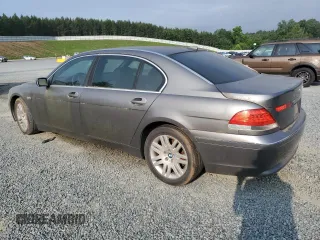 2002 BMW 7 Series 745Li with VIN WBAGN63492DR04469, listed as a Copart auction lot 59688915 with Not provided miles and Clean title. Bid and sale history available at DreamBid. Image 2.