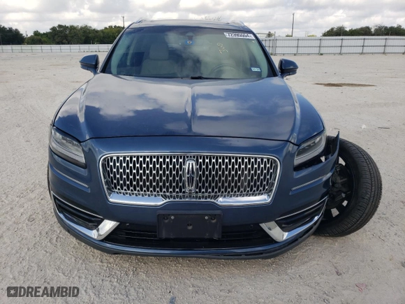 2019 Lincoln Nautilus Reserve with VIN 2LMPJ6LP6KBL42061, listed as a Copart auction lot 72395554 with 66,004 mi miles and Salvage Title. Bid and sale history available at carsss.com. Image 5.