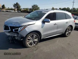 2017 Acura MDX Technology with VIN 5J8YD4H50HL006259, listed as a Copart auction lot 62184655 with 108,141 mi miles and Clean title. Bid and sale history available at DreamBid. Image 1.