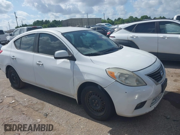 2012 Nissan Versa SV with VIN 3N1CN7AP6CL915352, listed as a IAAI auction lot 42720220 with 187,005 mi miles and . Bid and sale history available at DreamBid. Image 1.