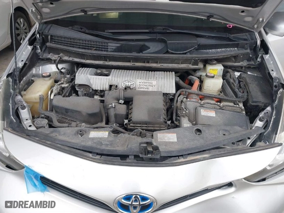 2017 Toyota Prius v Two with VIN JTDZN3EU9HJ070219, listed as a IAAI auction lot 41358297 with 209,303 mi miles. Bid and sale history available at carsss.com. Image 10.