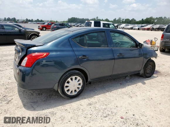 2017 Nissan Versa S Plus with VIN 3N1CN7AP0HL865796, listed as a Copart auction lot 58042775 with 53,424 mi miles and Salvage title. Bid and sale history available at DreamBid. Image 3.