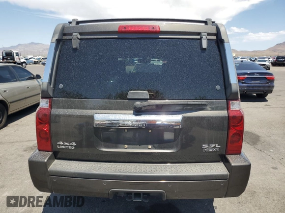 2006 Jeep Commander Limited with VIN 1J8HG58296C170911, listed as a Copart auction lot 59883355 with 112,860 mi miles and Salvage title. Bid and sale history available at DreamBid. Image 6.