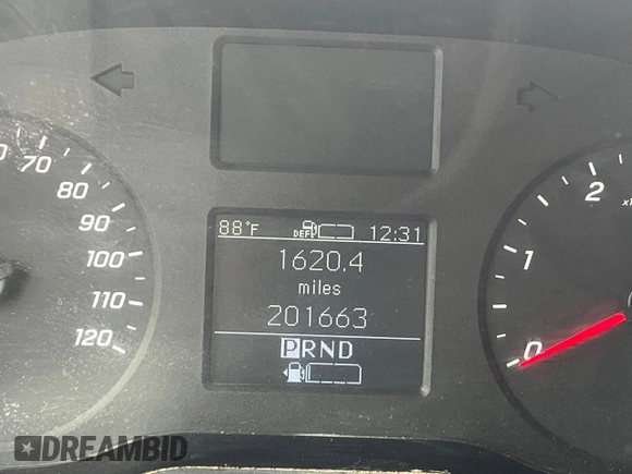2020 Mercedes-Benz Sprinter with VIN W1Y8ED3Y5LP210730, listed as a Copart auction lot 61175204 with 201,663 mi miles and . Bid and sale history available at DreamBid. Image 8.