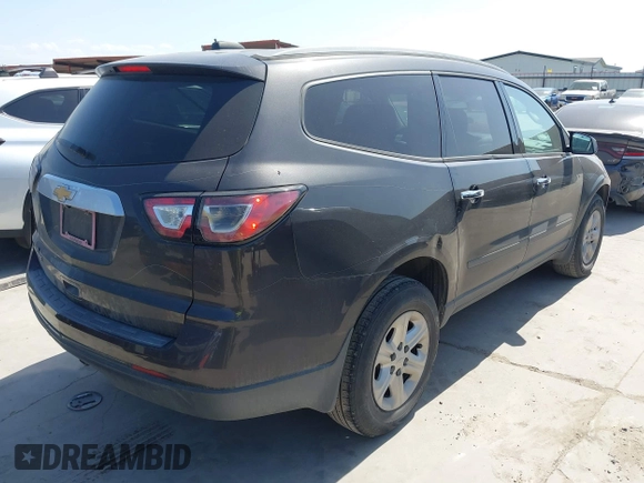 2017 Chevrolet Traverse LS with VIN 1GNKRFED4HJ140790, listed as a IAAI auction lot 42018074 with 313,431 mi miles and . Bid and sale history available at DreamBid. Image 4.