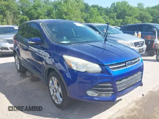 2013 Ford Escape SEL with VIN 1FMCU0H92DUD40510, listed as a IAAI auction lot 42036159 with 175,026 mi miles. Bid and sale history available at carsss.com. Image 1.
