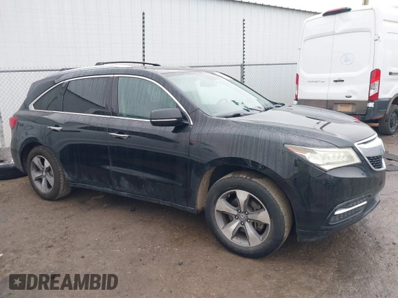 2014 Acura MDX with VIN 5FRYD4H28EB010111, listed as a IAAI auction lot 41529512 with 152,782 mi miles. Bid and sale history available at carsss.com. Image 13.