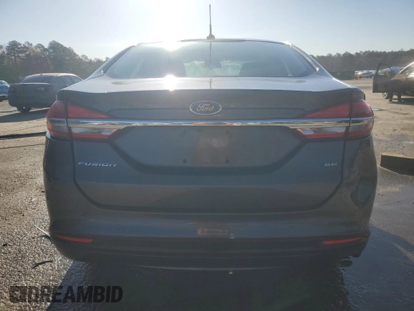 2018 Ford Fusion SE with VIN 3FA6P0H78JR107585, listed as a Copart auction lot 49971405 with 98,727 mi miles and Salvage Title. Bid and sale history available at DreamBid. Image 6.