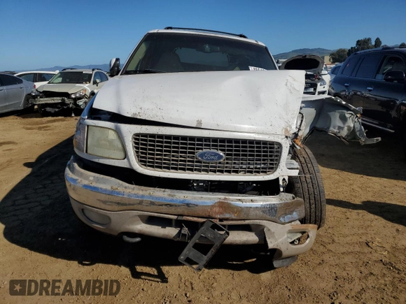 2002 Ford Expedition Eddie Bauer z VIN 1FMFU18L92LA60049, wystawiony jako Copart lot #46612355 z przebiegiem Nie podano mil oraz Szkoda całkowita • Salvage title. Historia ofert i sprzedaży dostępna na DreamBid. Obrazek 5.