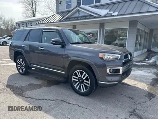2015 Toyota 4Runner Limited with VIN JTEBU5JR4F5235600, listed as a IAAI auction lot 41664438 with 233,286 mi miles and . Bid and sale history available at DreamBid. Image 1.