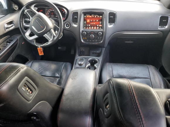 2017 Dodge Durango R/T with VIN 1C4SDHCTXHC629261, listed as a Copart auction lot 84640224 with 123,338 mi miles and Non Repairable. Bid and sale history available at carsss.com. Image 8.