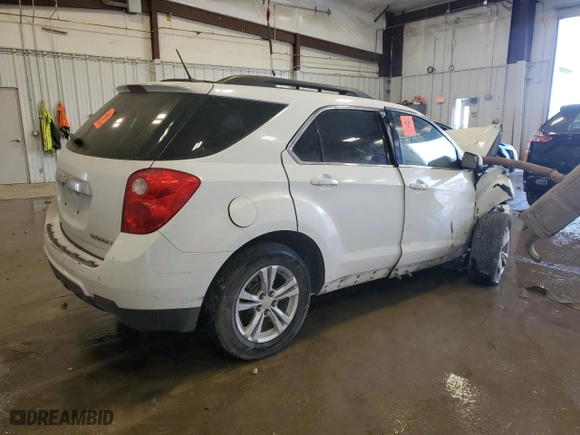 2013 Chevrolet Equinox LT with VIN 2GNALPEK2D6349034, listed as a Copart auction lot 44239595 with 0 mi miles and Salvage Title. Bid and sale history available at carsss.com. Image 3.