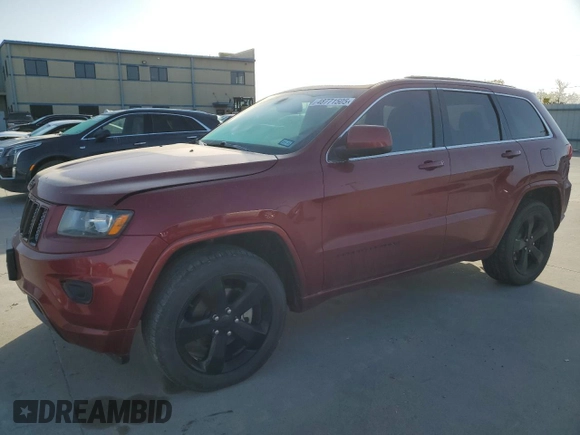 2015 Jeep Grand Cherokee Altitude with VIN 1C4RJEAG3FC198965, listed as a Copart auction lot 48771505 with 206,285 mi miles and Salvage Title. Bid and sale history available at carsss.com. Image 1.