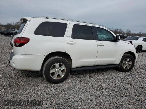2018 Toyota Sequoia SR5 with VIN 5TDZY5G19JS071675, listed as a Copart auction lot 42186324 with 45,215 mi miles. Bid and sale history available at carsss.com. Image 3.