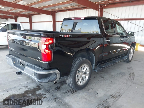 2021 Chevrolet Silverado 1500 LTZ with VIN 3GCUYGED4MG352899, listed as a IAAI auction lot 42045589 with 70,249 mi miles and . Bid and sale history available at DreamBid. Image 4.