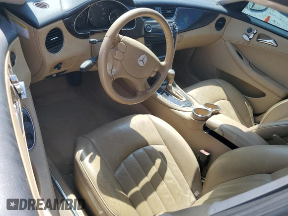 2006 Mercedes-Benz CLS-Class with VIN WDDDJ75X16A047642, listed as a Copart auction lot 74701714 with 0 mi miles and Non Repairable. Bid and sale history available at carsss.com. Image 8.