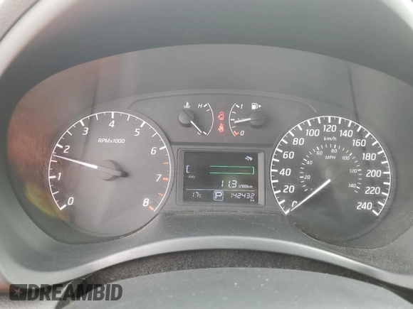 2013 Nissan Sentra S with VIN 3N1AB7AP7DL715632, listed as a Copart auction lot 54948935 with 142,432 mi miles and Clean Title. Bid and sale history available at DreamBid. Image 9.